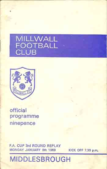 Millwall FC v Middlesbrough FC